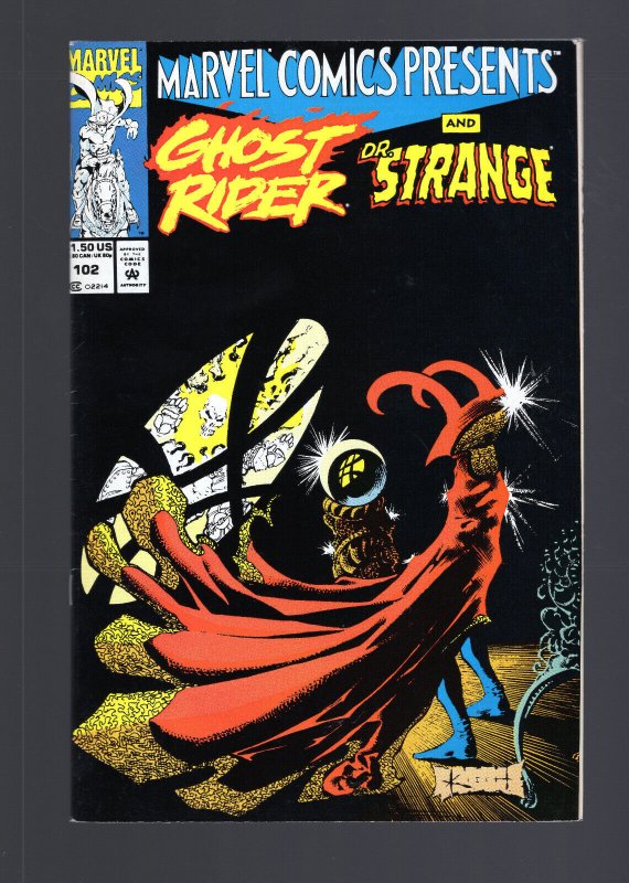 Marvel Comics Presents #102 - Sam Keith Cover Art. (7.5/8.0) 1992