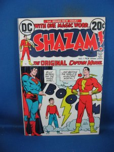 SHAZAM 1 VF+ 1973 DC FIRST ISSUE