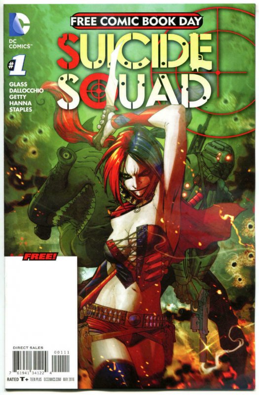 SUICIDE SQUAD #1, NM, FCBD, more Promo / items in store, 2016, Harley Quinn