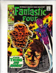 Fantastic Four #78 (Sep-68) FN/VF- Mid-High-Grade Fantastic Four, Mr. Fantast...