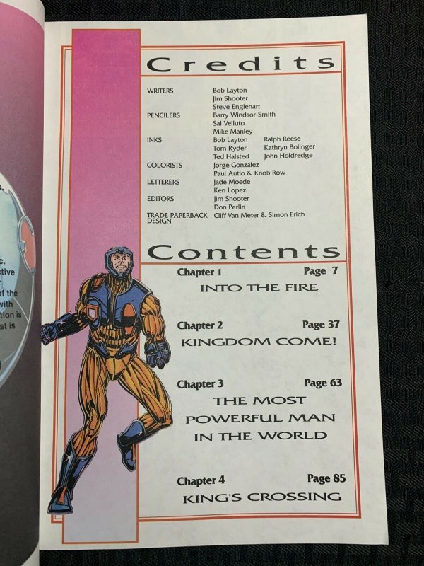 1993 X-O MANOWAR Retribution TPB SC Valiant FN- 5.5