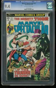 MARVEL SPECTACULAR #17 1975- CGC 9.4 HIGHEST GRADED 0155541006