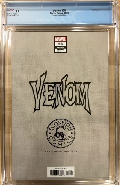 Venom #28 Momoko Cover (2020) CGC 9.8