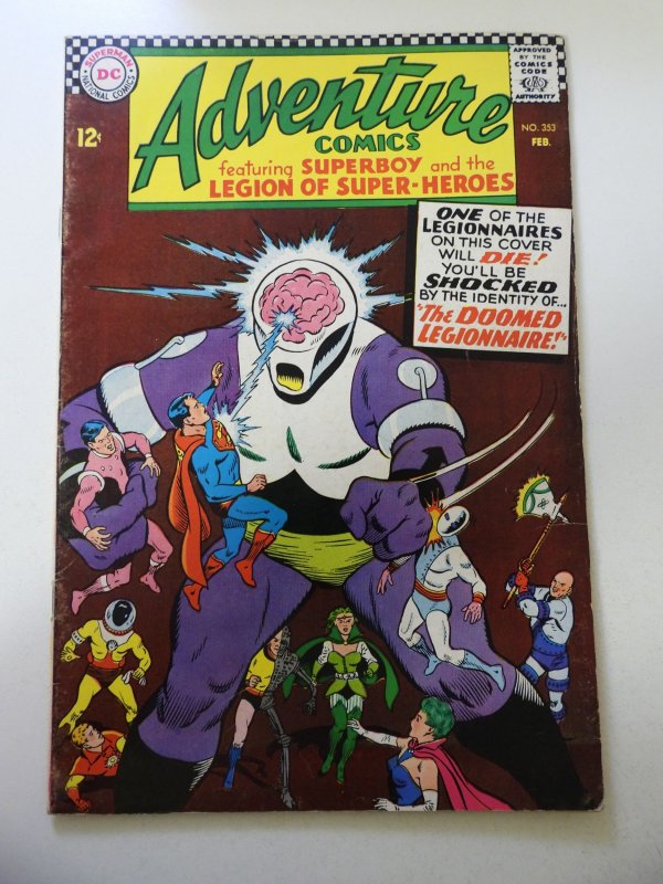 Adventure Comics #353 (1967) FN Condition