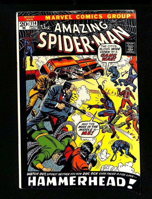 Amazing Spider-Man #114 Hammerhead Appearance!