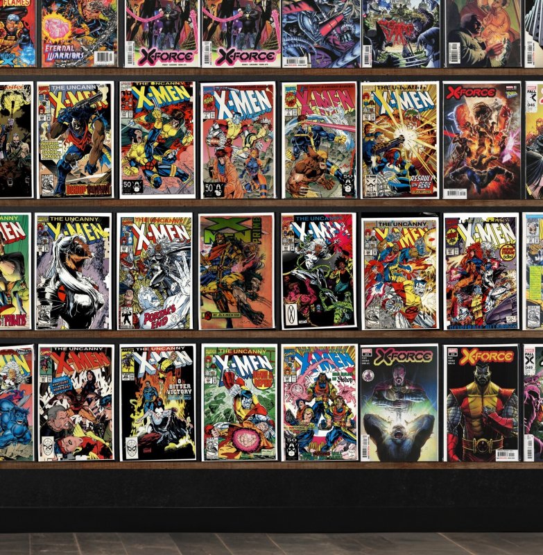 Huge Lot 150+ Comics with Cable, X-Force, The Uncanny X-Men & More!