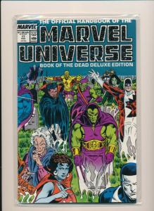 Lot of 8-MARVEL UNIVERSE BOOK OF DEAD I&II, Weapons, & MORE!! #13-20 VF(PF748) 