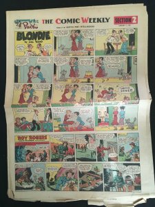 Comic Section from the Jan. 7, 1951 Seattle Post Intelligencer