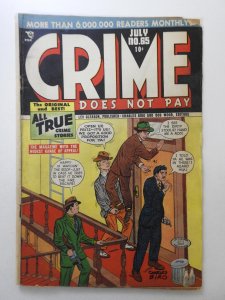 Crime Does Not Pay #65 (1948) Solid VG- Condition!