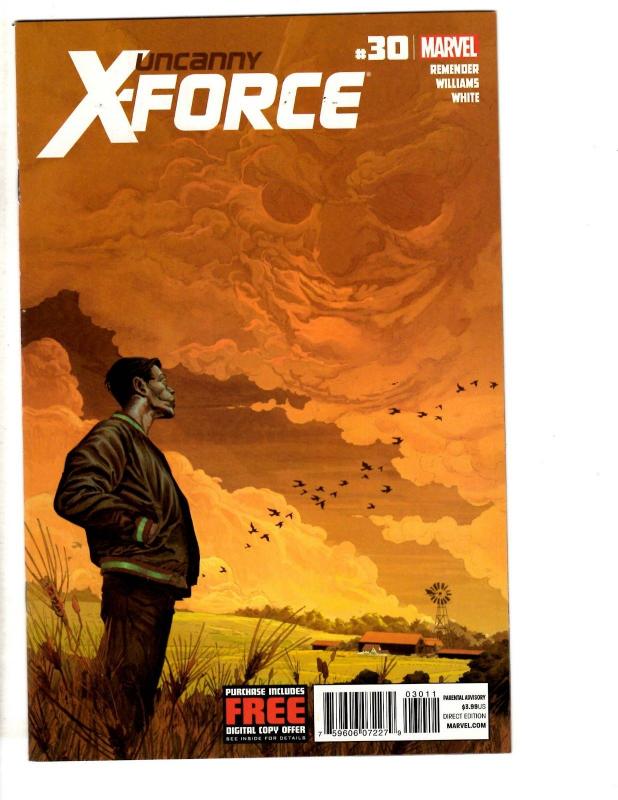 Lot Of 5 Uncanny X-Force Marvel Comic Books # 26 27 28 29 30 X-23 Wolverine MK6