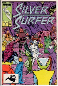 Silver Surfer #4 (1987) 9.2 NM-