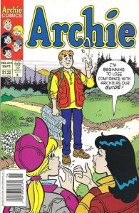 Archie #415 (Newsstand) FN ; Archie | Lost Trail Guide Cover