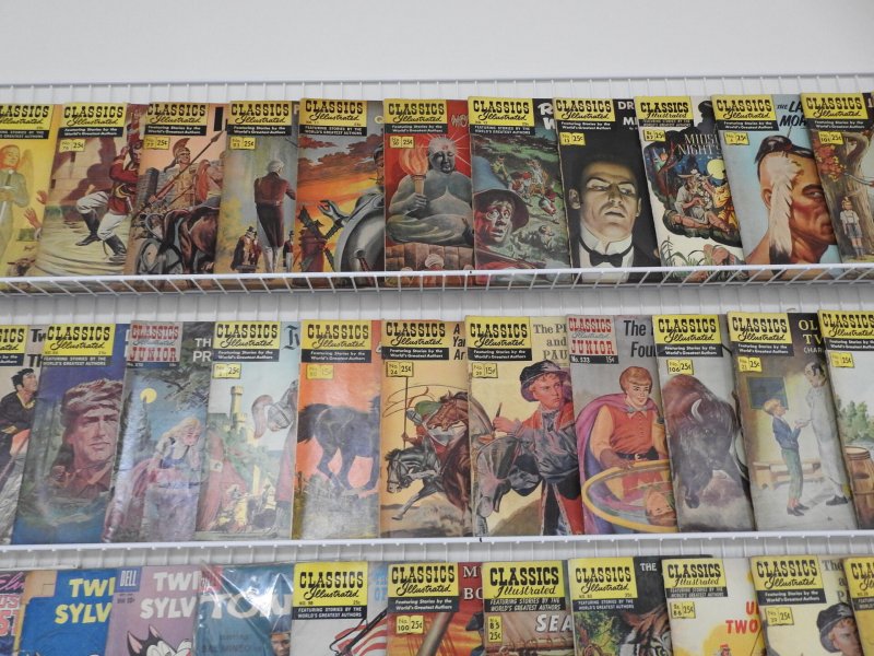 Huge Lot 105 low grade reader Comics W/ Classics Illustrated, Westerns, +More!