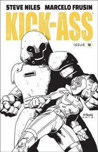 Kick-Ass (2018) 12-B Marcelo Frusin Black & White Cover VF/NM