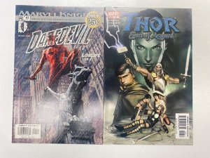 6 MARVEL comic books Powerless Phoenix Resurrection Daredevil Thor 56 KM21