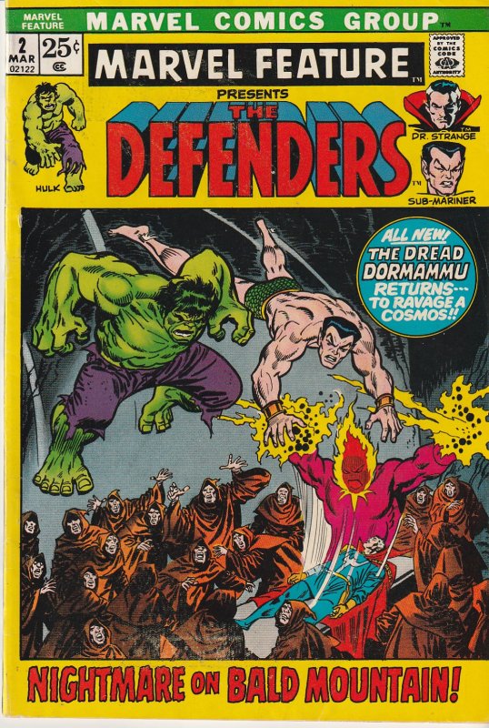 Marvel Feature # 2   The Defenders