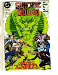 7 Suicide Squad DC Comic Books # 41 42 43 44 45 46 47 Deadshot Bronze Tigr CR22