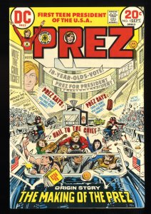 Prez #1 VF/NM 9.0