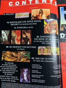 1996 May HEAVY METAL Fantasy Art Magazine FVF 7.0 Olivia Cover