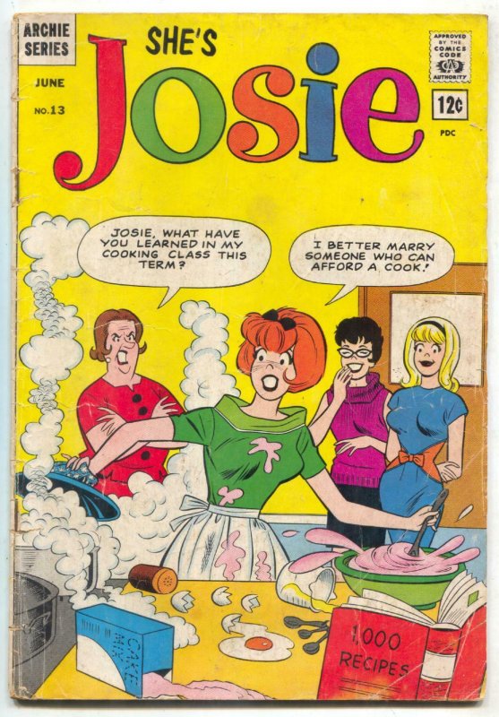 Josie #13 1965- Archie Silver Age Comic- G