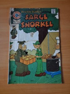 Sarge Snorkel #10 ~ DOLLAR BIN ~ 1975 Charlton Comics