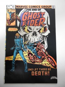 Ghost Rider #81 (1983) FN+ Condition