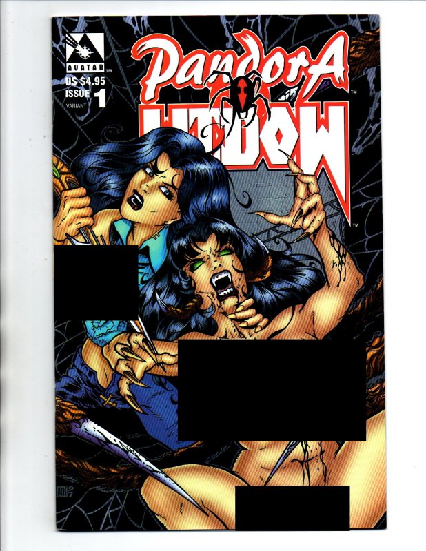 Pandora Widow #1 Variant - Avatar - 1997 - NM