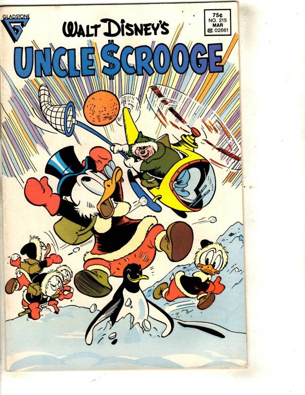 12 Uncle Scrooge Comics # 210 211 212 213 214 215 216 217 218 219 220 221 WS5