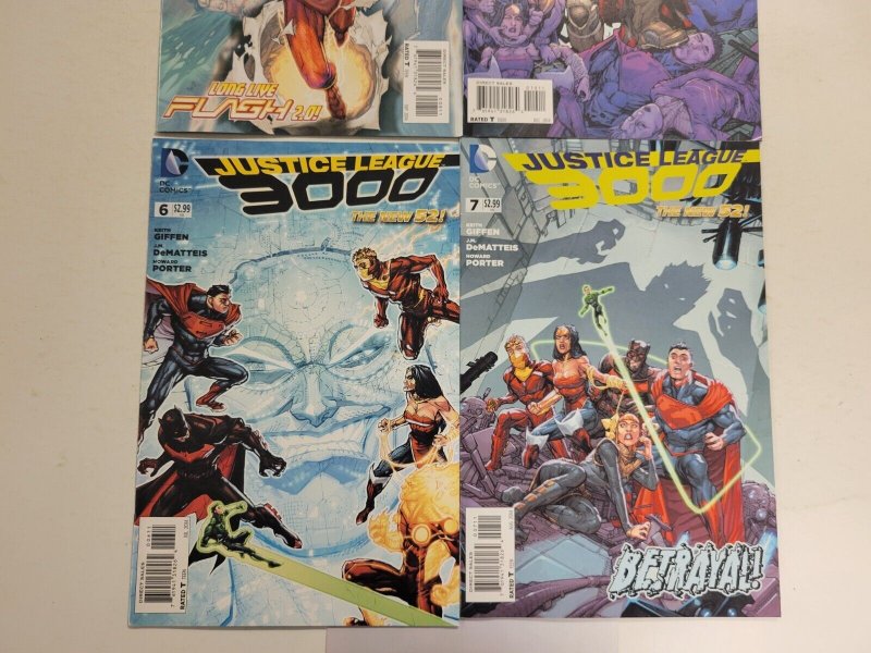 4 Justice League 3000 DC Comic Books #6 7 8 10 45 TJ19