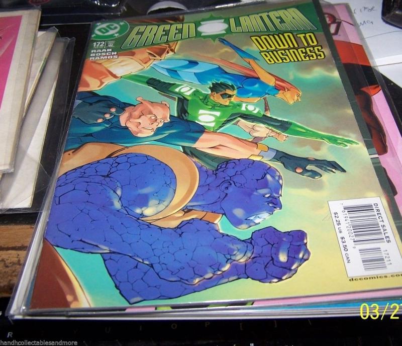 GREEN LANTERN COMIC #  172 DOWN TO BUSINESS BLACK CIRCLE