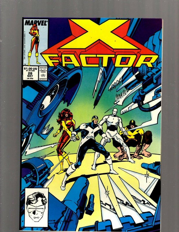 Lot of 12 X-Factor Marvel Comic Books #17 18 19 20 21 22 23 25 26 27 28 29 SB1