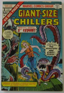Giant-Size Chillers #1 (Feb 1975, Marvel), VG condition (4.0), 68 page issue