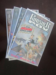 Punisher POV set:#1-4 8.5 VF+ (1991)