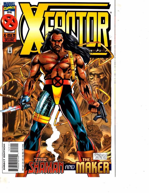 Lot Of 6 Factor X Marvel Comic Books #116 117 118 119 120 121 Thor Iron Man DC5