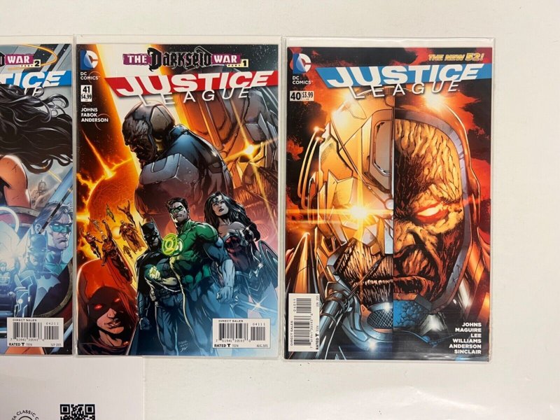 4 Justice League DC Comic Books # 21 40 41 42 Superman Wonder Woman 40 JS41