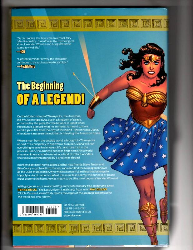 The Legend Of Wonder Woman Vol 1 Origins Dc Comics Hardcover Graphic Novel J285 Comic Books 1679