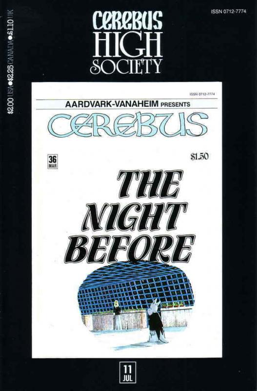 Cerebus High Society #11 FN; Aardvark-Vanaheim | save on shipping - details insi