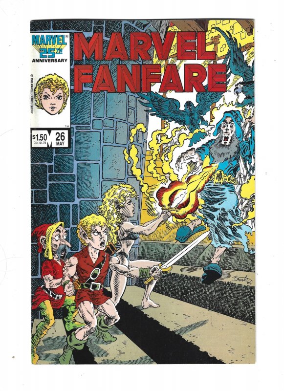 Marvel Fanfare #25 through 27 (1986)
