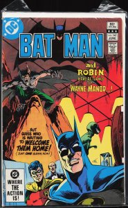 Batman #349 Direct Edition (1982) Batman