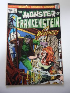 The Frankenstein Monster #3 (1973) GD/VG Condition