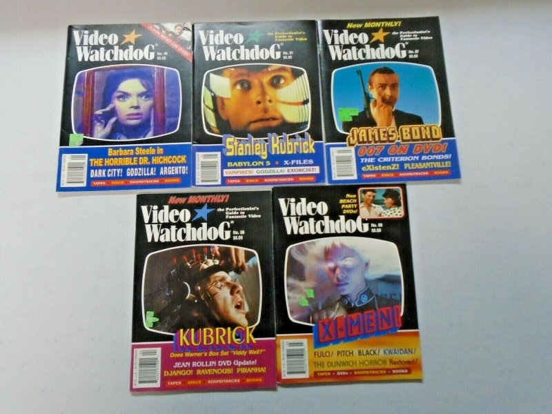 Video Watchdog Lot of 10 Different Later Issues Average 6.0 FN (1996-2001)