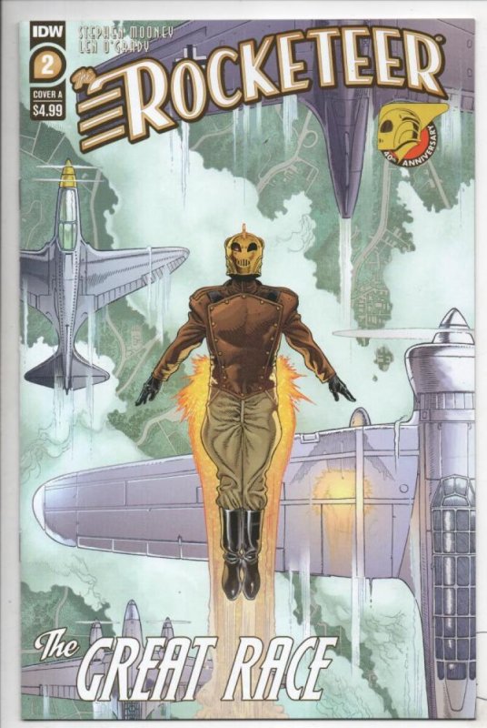 ROCKETEER Great Race #1 2 3 4, NM, Dave Stevens, Bettie Page, 2022, 1-4 set, A
