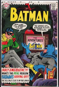 Batman #183 (1966) Batman and Robin