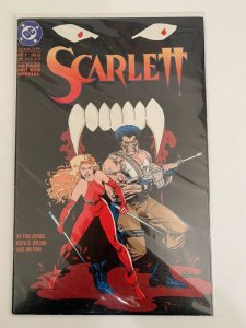 1993 SCARLET #1  ( ISSUE #1 IS A 48 PAGE SPECIAL )  DC COMICS   VF-NM
