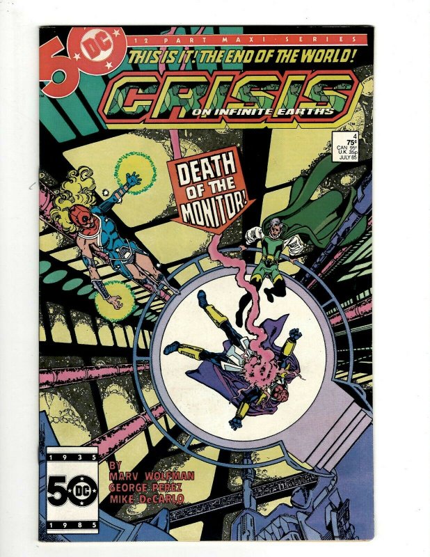 Crisis On Infinite Earths # 1 2 3 4 5 6 7 8 9 10 11 12 DC Comics LTD Series OF2