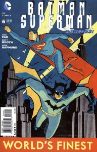 BATMAN/SUPERMAN (2013 Series) #6 VARIANT Near Mint Comics Book