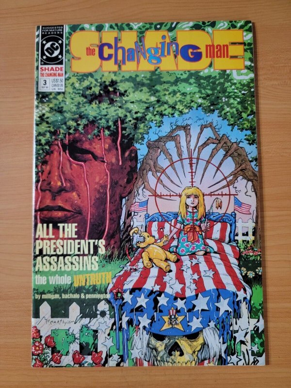 Shade The Changing Man #3 Direct Market Edition ~ NEAR MINT NM ~ 1990 DC Comics