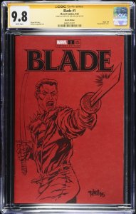 Blade (2023) # 1 (CGC 9.8 SS) Signed & Sketch Tim Vigil