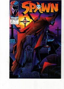 Spawn #2 (1992) NM+ Super-High-Grade 2nd McFarlane! 2nd app. Spawn C'Vil...