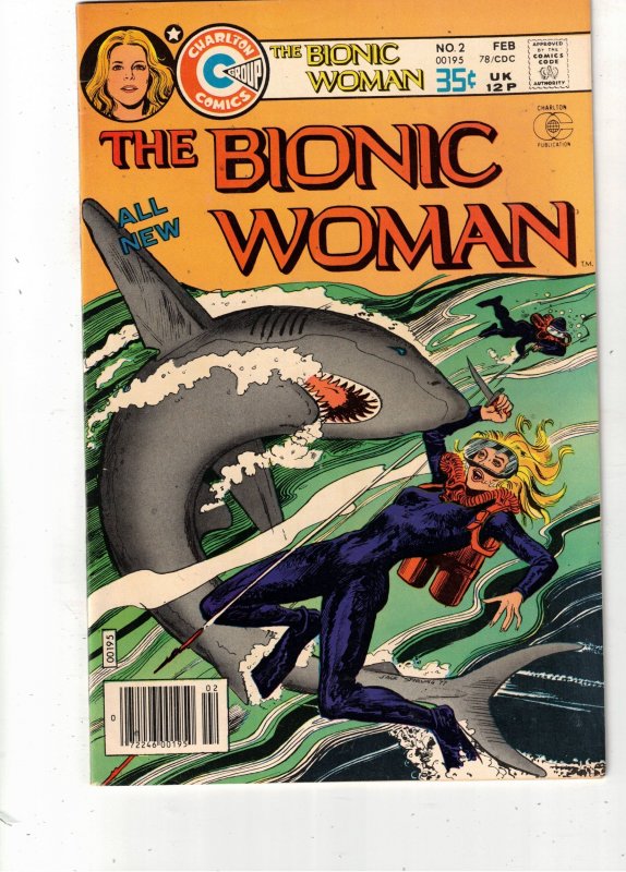 Bionic Woman #2 (1978) VF/NM 2nd issue key High-Grade Summers C'ville CE...